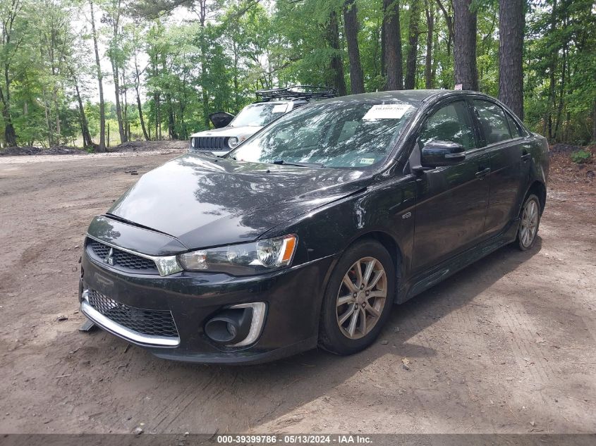 2016 Mitsubishi Lancer Es VIN: JA32U2FU8GU006830 Lot: 39399786