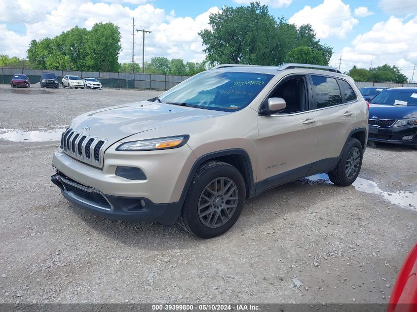 2014 Jeep Cherokee Limited VIN: 1C4PJMDSXEW214285 Lot: 39399800