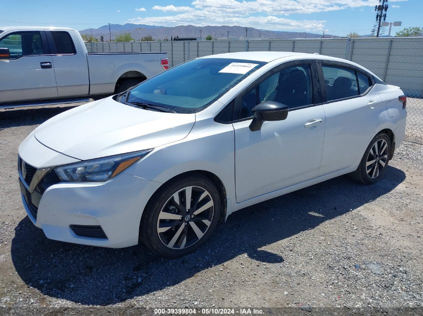 2022 Nissan Versa 1.6 Sr Xtronic Cvt VIN: 3N1CN8FVXNL850487 Lot: 39399804