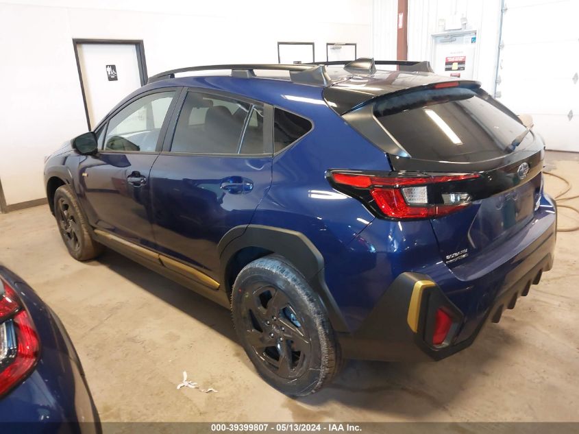 2024 Subaru Crosstrek Sport VIN: 4S4GUHF65R3790464 Lot: 39399807