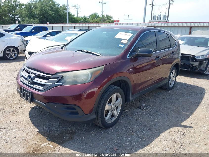 2014 Honda Cr-V Lx VIN: 5J6RM3H31EL018437 Lot: 39399813