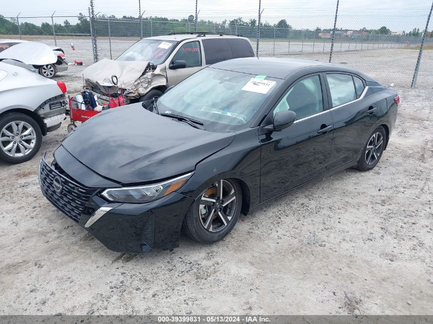 2024 Nissan Sentra Sv Xtronic Cvt VIN: 3N1AB8CV0RY256293 Lot: 39399831