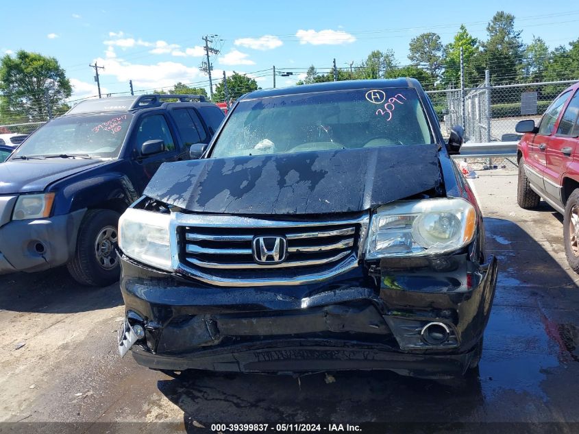 2013 Honda Pilot Ex-L VIN: 5FNYF4H50DB023097 Lot: 39399837