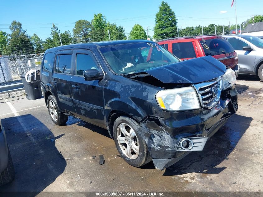 2013 Honda Pilot Ex-L VIN: 5FNYF4H50DB023097 Lot: 39399837