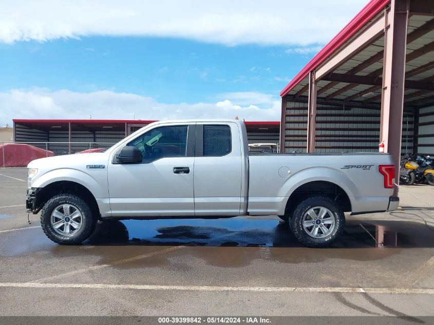 2017 Ford F-150 Xl VIN: 1FTEX1E86HKC35931 Lot: 39399842