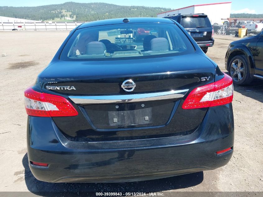 2015 Nissan Sentra Sv VIN: 3N1AB7AP7FY316905 Lot: 39399843