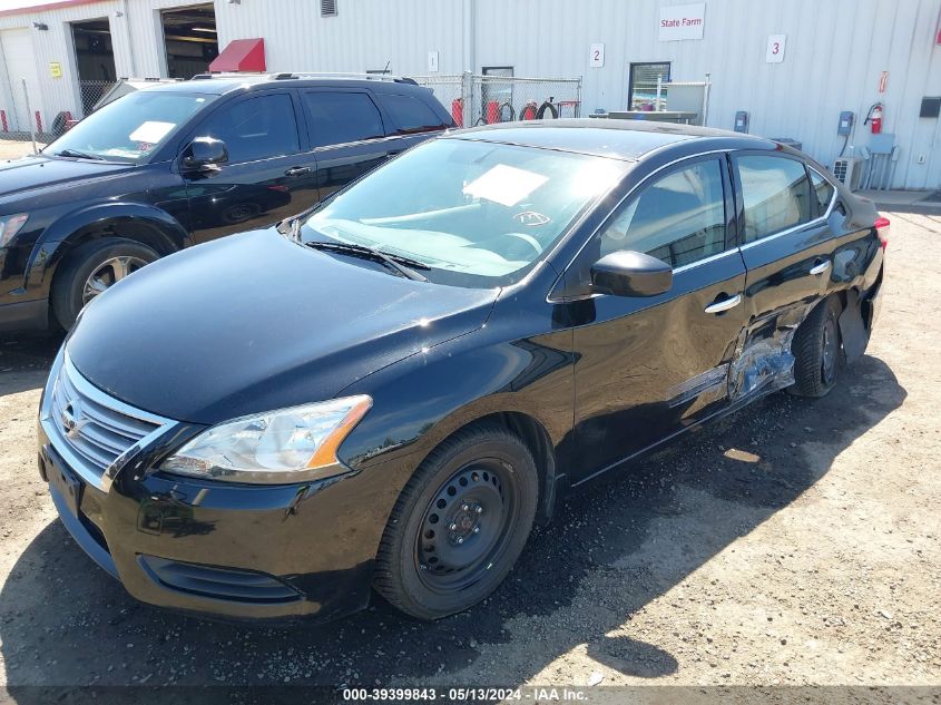 2015 Nissan Sentra Sv VIN: 3N1AB7AP7FY316905 Lot: 39399843