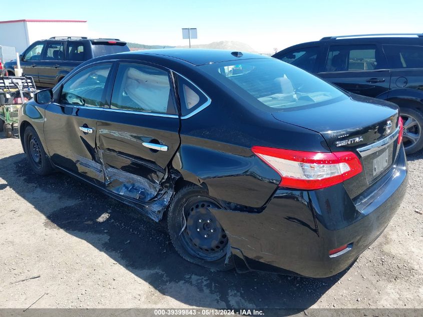 2015 Nissan Sentra Sv VIN: 3N1AB7AP7FY316905 Lot: 39399843