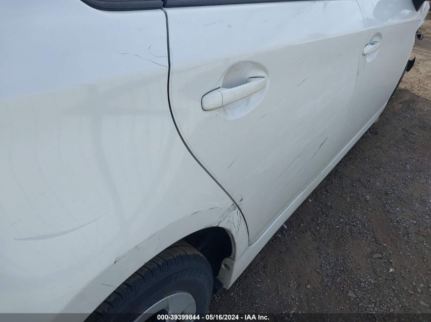 2014 Toyota Prius Two VIN: JTDKN3DU6E0383099 Lot: 39399844