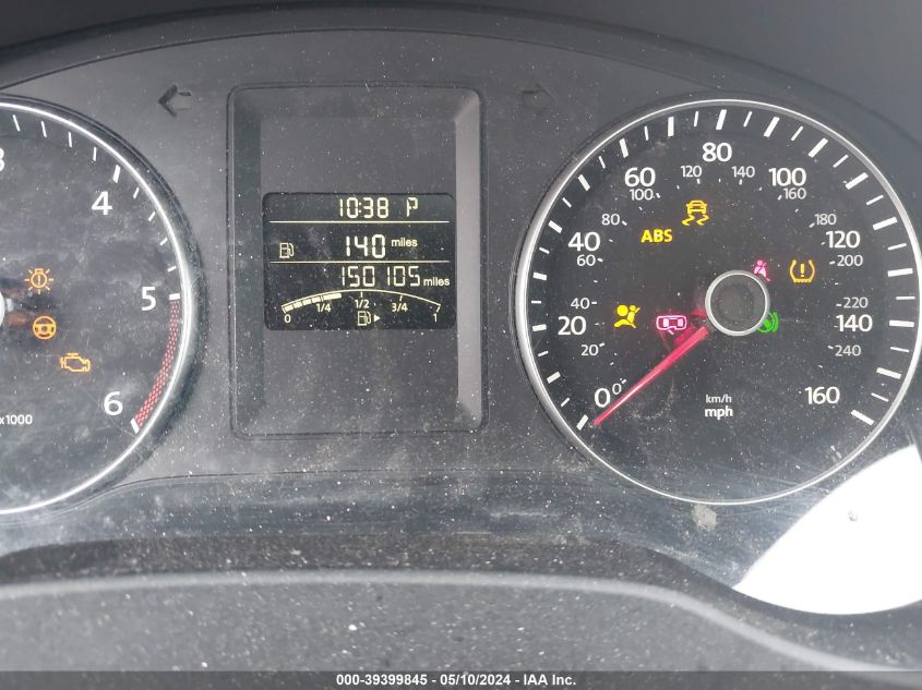 2014 Volkswagen Jetta 2.0L Tdi VIN: 3VWLL7AJ0EM411856 Lot: 39399845