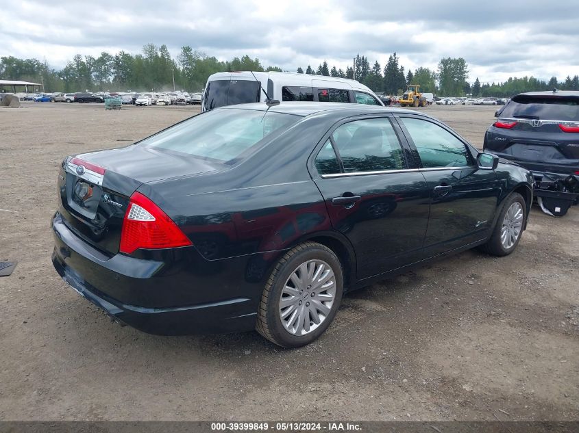 2010 Ford Fusion Hybrid VIN: 3FADP0L3XAR367403 Lot: 39399849