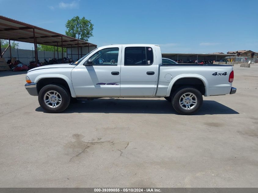 2003 Dodge Dakota Slt VIN: 1D7HG48N03S340169 Lot: 39399855