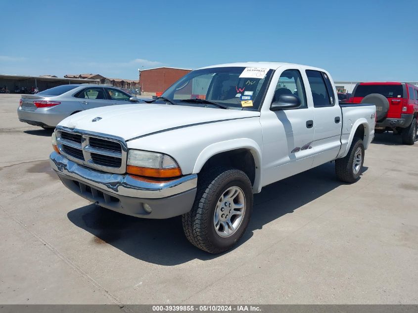 2003 Dodge Dakota Slt VIN: 1D7HG48N03S340169 Lot: 39399855