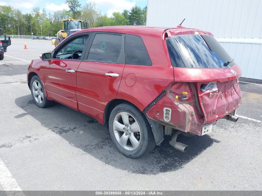 2008 Acura Rdx VIN: 5J8TB18288A005036 Lot: 39399858