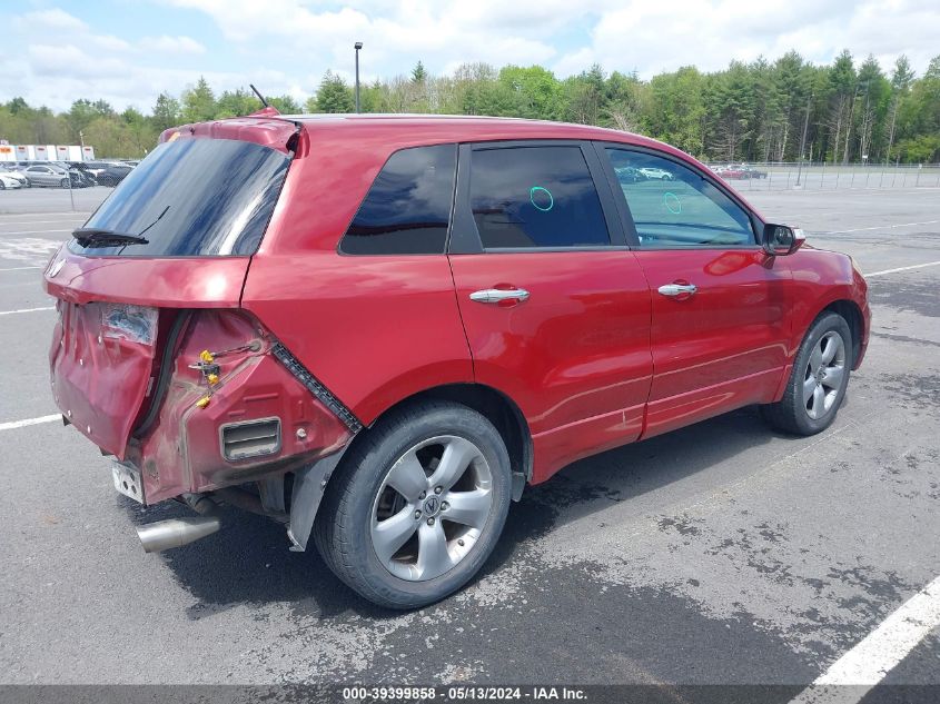 2008 Acura Rdx VIN: 5J8TB18288A005036 Lot: 39399858