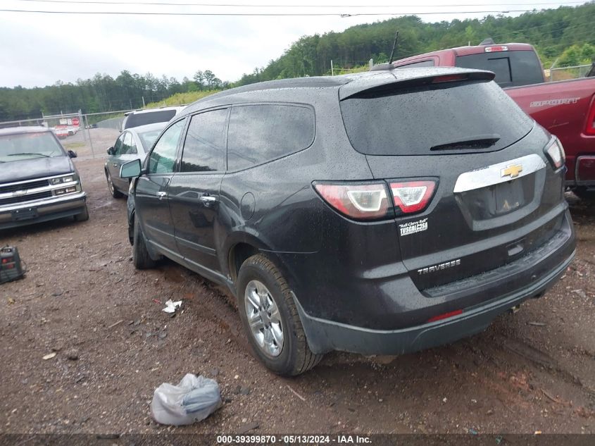 2017 Chevrolet Traverse Ls VIN: 1GNKRFED7HJ163299 Lot: 39399870