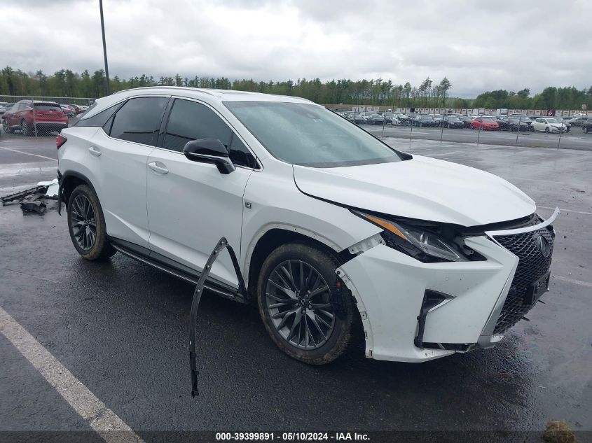 2019 Lexus Rx 350 F Sport VIN: 2T2BZMCA8KC169925 Lot: 39399891