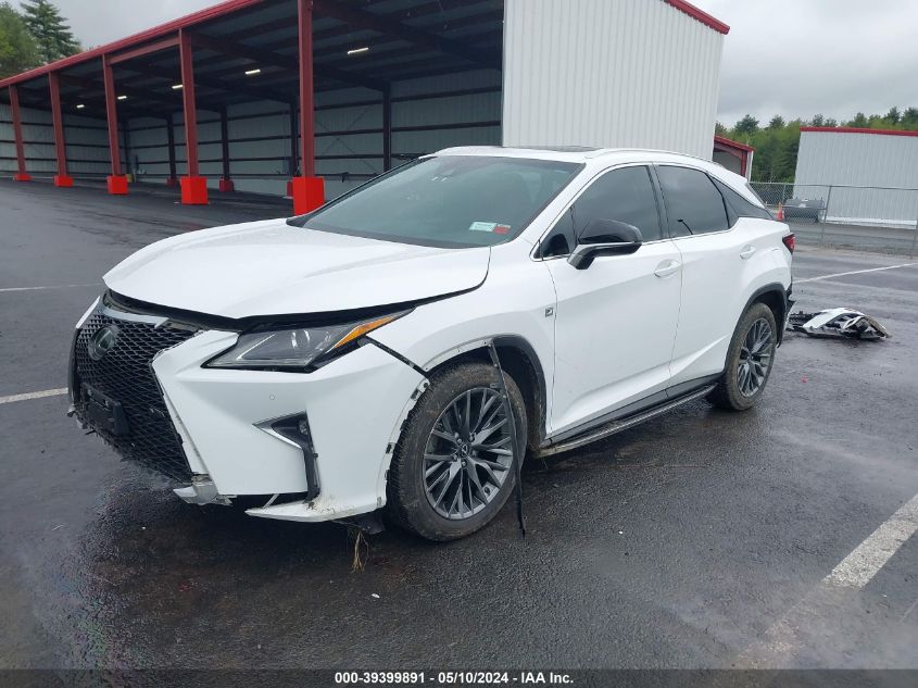 2019 Lexus Rx 350 F Sport VIN: 2T2BZMCA8KC169925 Lot: 39399891