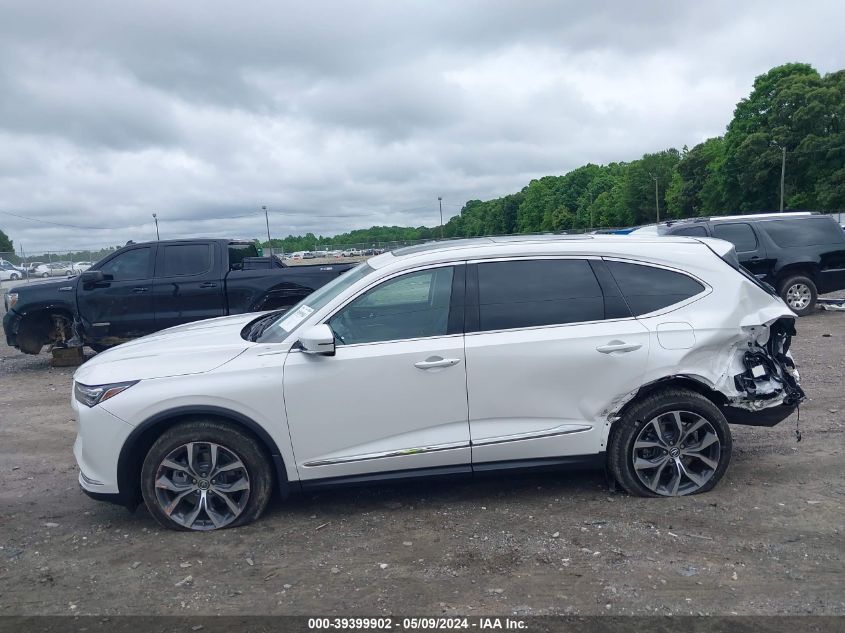 2024 Acura Mdx Technology Package VIN: 5J8YD9H41RL006356 Lot: 39399902