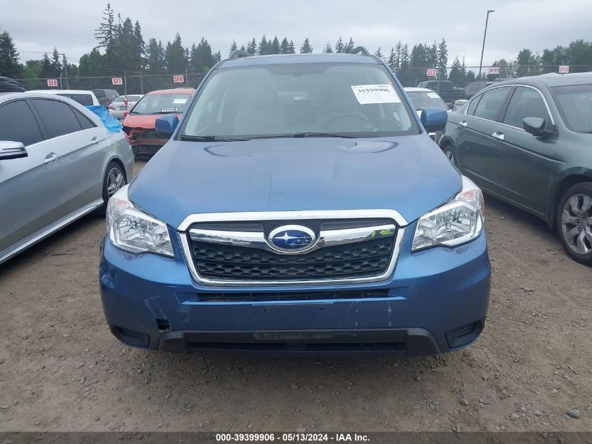 2015 Subaru Forester 2.5I Premium VIN: JF2SJADC6FH504693 Lot: 39399906