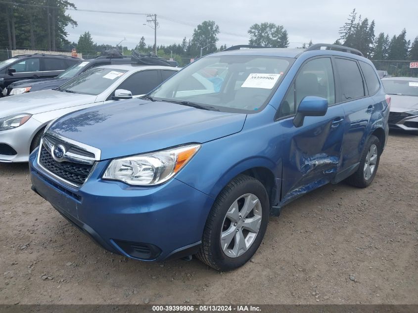 2015 Subaru Forester 2.5I Premium VIN: JF2SJADC6FH504693 Lot: 39399906