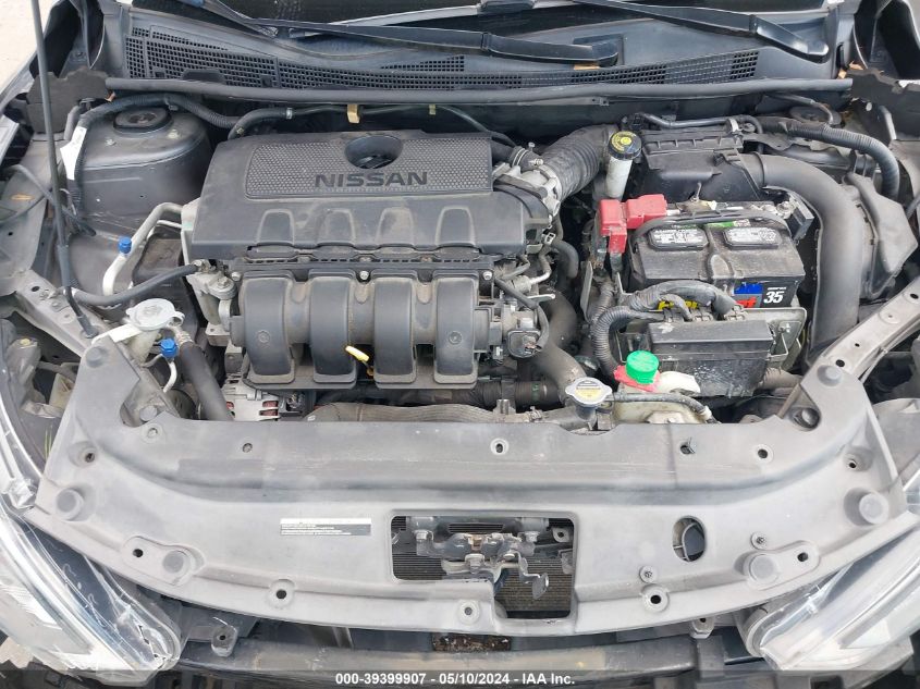 2016 Nissan Sentra Fe+ S/S/Sl/Sr/Sv VIN: 3N1AB7AP4GY239637 Lot: 39399907