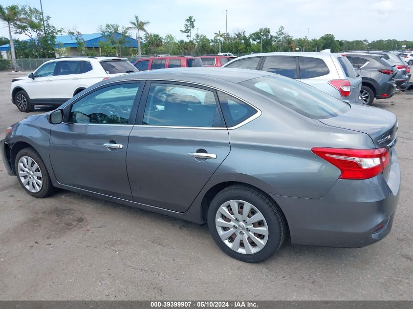 2016 Nissan Sentra Fe+ S/S/Sl/Sr/Sv VIN: 3N1AB7AP4GY239637 Lot: 39399907