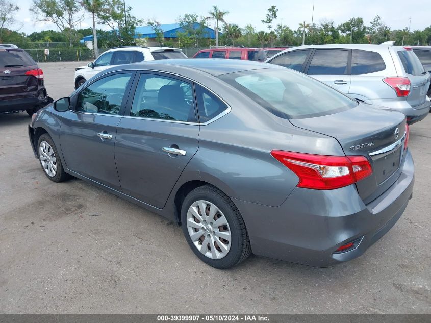 2016 Nissan Sentra Fe+ S/S/Sl/Sr/Sv VIN: 3N1AB7AP4GY239637 Lot: 39399907