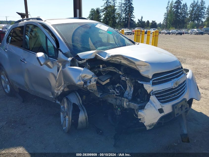2015 Chevrolet Trax Ltz VIN: 3GNCJTSB7FL206560 Lot: 39399909