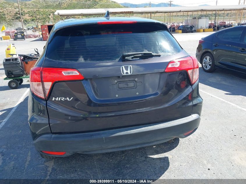 2017 Honda Hr-V Lx VIN: 3CZRU5H36HG700758 Lot: 39399911