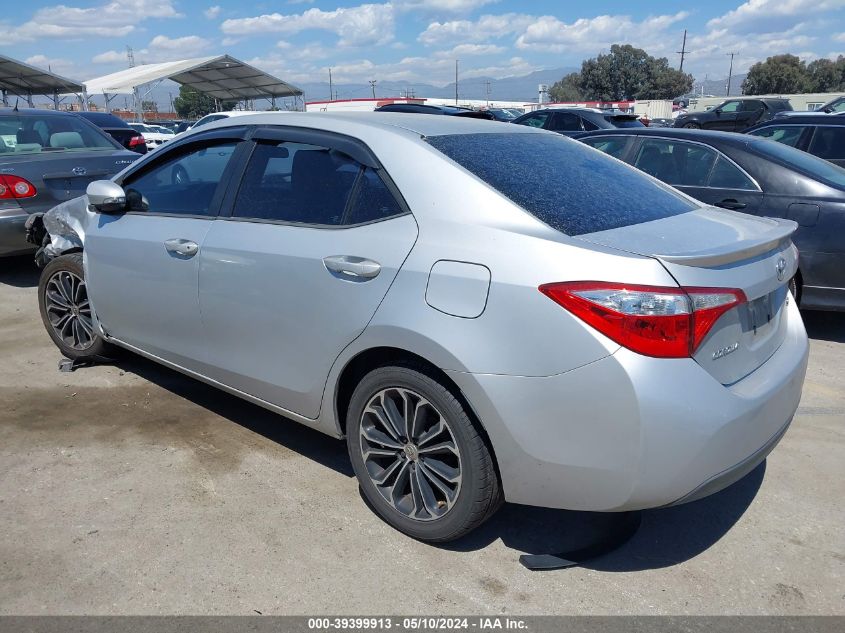 2016 Toyota Corolla S Plus VIN: 5YFBURHE4GP397357 Lot: 39399913