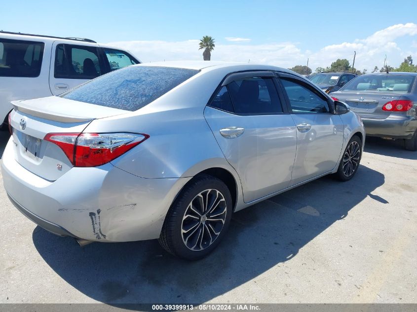 2016 Toyota Corolla S Plus VIN: 5YFBURHE4GP397357 Lot: 39399913