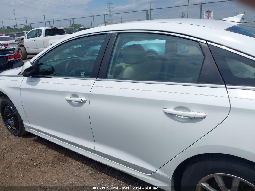 2018 Hyundai Sonata Se VIN: 5NPE24AF8JH617578 Lot: 39399914