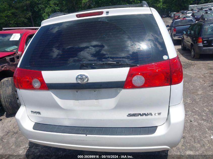 2010 Toyota Sienna Ce VIN: 5TDKK4CC0AS300989 Lot: 39399916