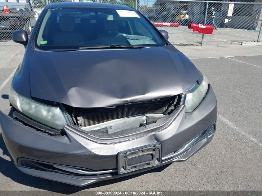 2013 Honda Civic Ex VIN: 19XFB2F88DE273987 Lot: 39399924