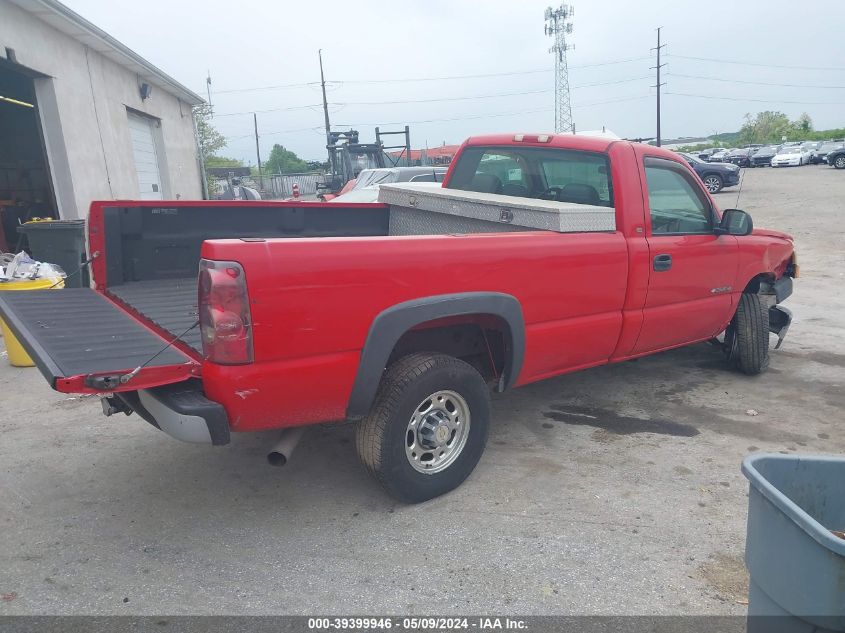 2003 Chevrolet Silverado 2500Hd Work Truck VIN: 1GCHC24U63E104258 Lot: 39399946