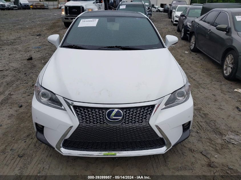 2016 Lexus Ct 200H VIN: JTHKD5BH1G2253449 Lot: 39399957