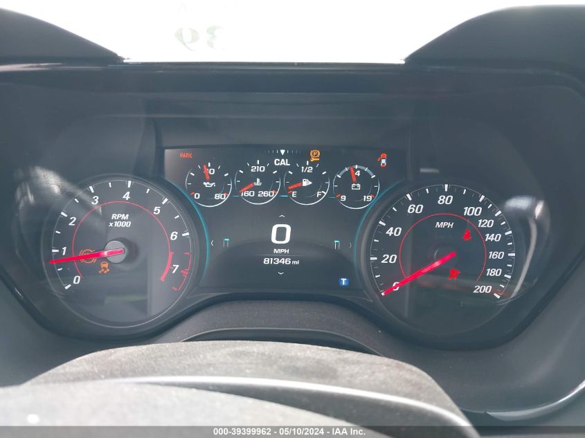 2018 Chevrolet Camaro 1Ss VIN: 1G1FE1R72J0153975 Lot: 39399962