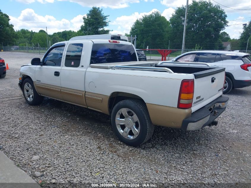 1999 Chevrolet Silverado 1500 Ls VIN: 2GCEC19T3X1182582 Lot: 39399976