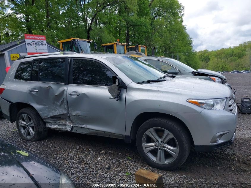 2011 Toyota Highlander Limited V6 VIN: 5TDDK3EHXBS075509 Lot: 39399989