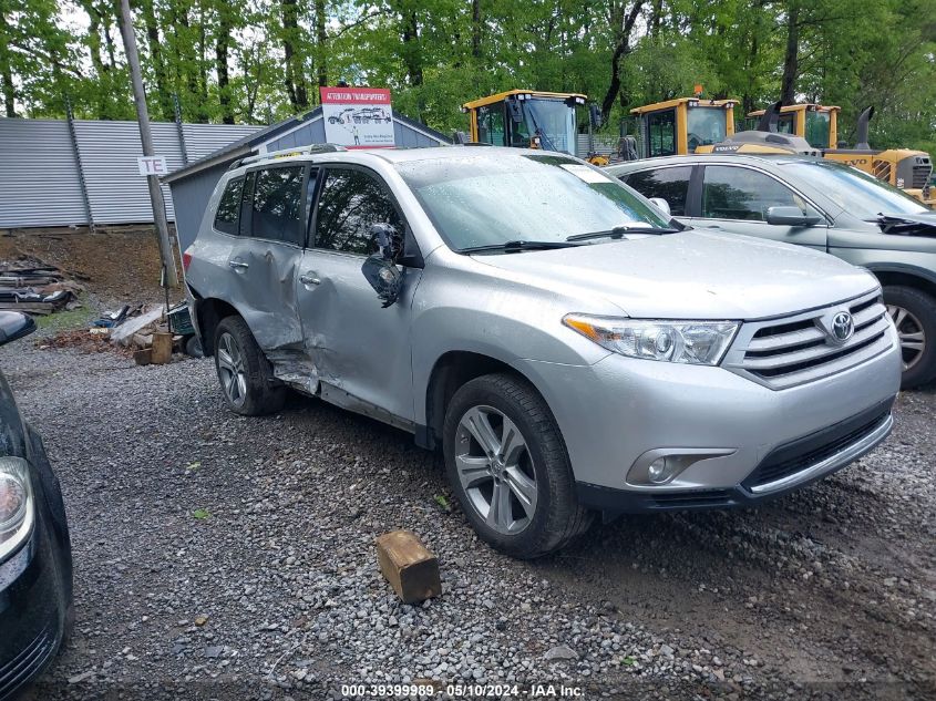 2011 Toyota Highlander Limited V6 VIN: 5TDDK3EHXBS075509 Lot: 39399989