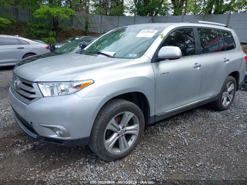 2011 Toyota Highlander Limited V6 VIN: 5TDDK3EHXBS075509 Lot: 39399989