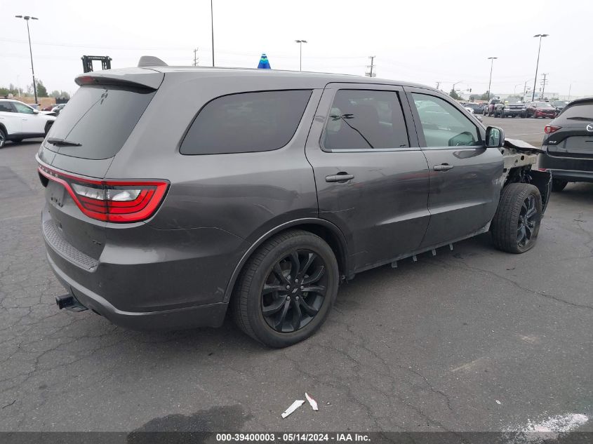 2019 Dodge Durango Gt Plus Rwd VIN: 1C4RDHDG8KC632487 Lot: 39400003