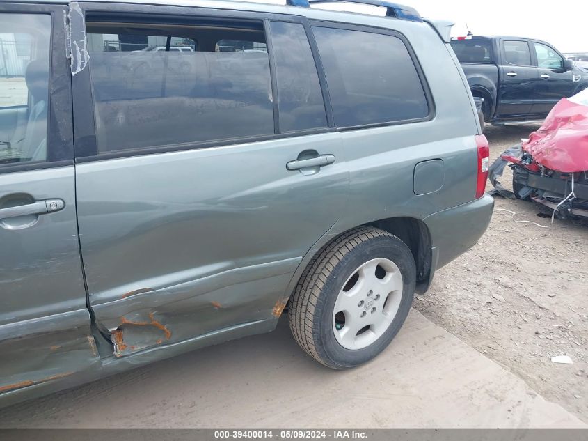 2005 Toyota Highlander Limited V6 VIN: JTEEP21A950115946 Lot: 39400014