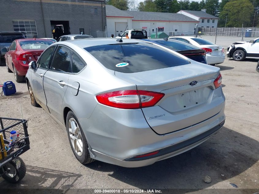 2013 Ford Fusion Se VIN: 3FA6P0H75DR109573 Lot: 39400018