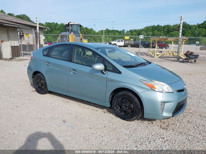 2014 Toyota Prius VIN: JTDKN3DU8E1795504 Lot: 39400019