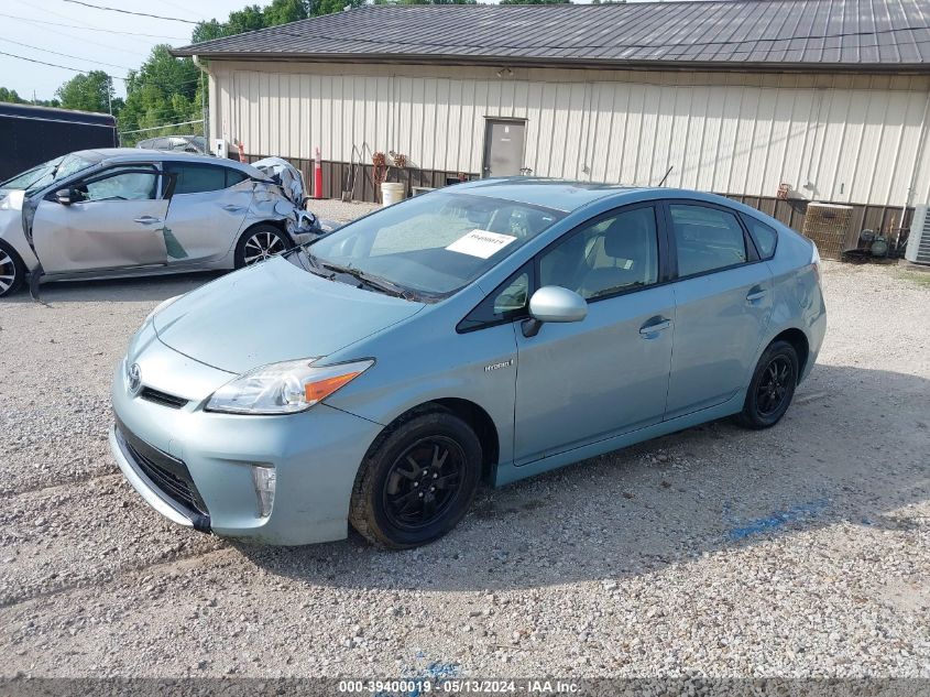 2014 Toyota Prius VIN: JTDKN3DU8E1795504 Lot: 39400019