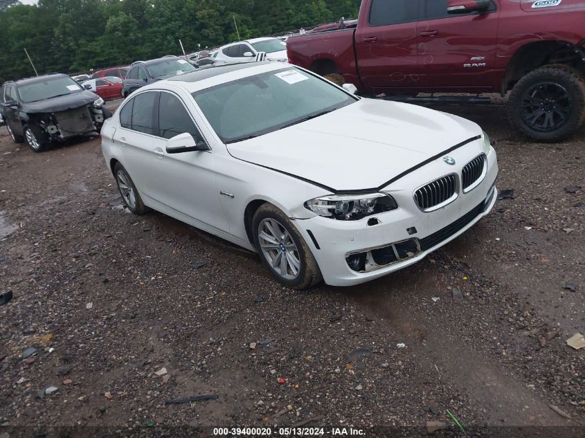 2016 BMW 528I VIN: WBA5A5C5XGD529401 Lot: 39400020