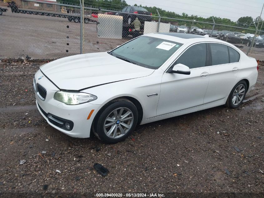 2016 BMW 528I VIN: WBA5A5C5XGD529401 Lot: 39400020