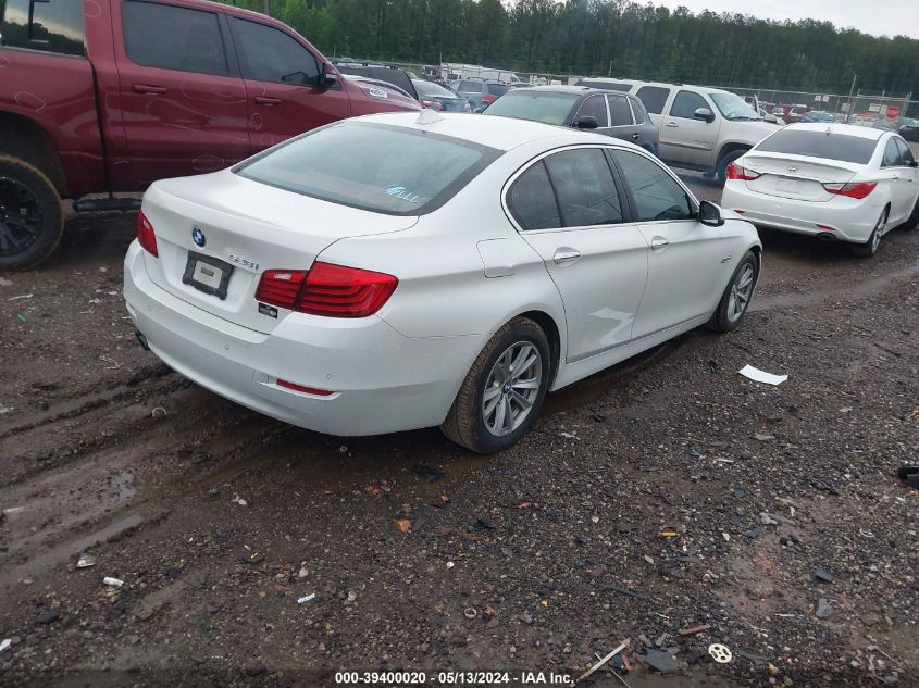 2016 BMW 528I VIN: WBA5A5C5XGD529401 Lot: 39400020